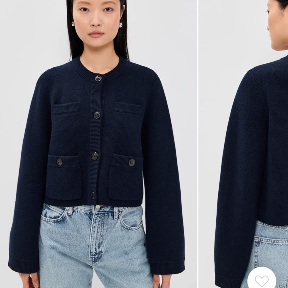 Jenni Kayne Charlotte Cardigan - Navy Blue